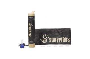 Image of 12 Survivors Pocket Water Purifier, Tan TS76002