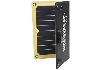 Image of 12 Survivors SolarFlare 11 Solar Charging Panel, 10.6 Watt Capacity, Black, 10.1in x 13in, TS28001