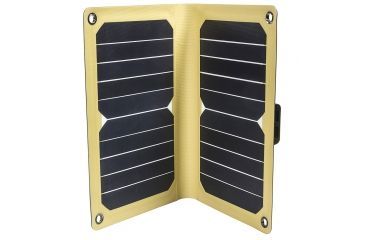 Image of 12 Survivors SolarFlare 11 Solar Charging Panel, 10.6 Watt Capacity, Black, 10.1in x 13in TS28001