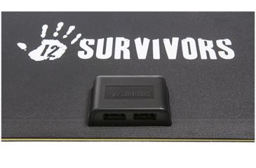 Image of 12 Survivors SolarFlare 16 Solar Charging Panel, 15.9 Watt Capacity, Black, 10.1in x 19in, TS28002