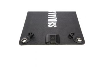 Image of 12 Survivors SolarFlare 5 Solar Charging Panel,  5.3 Watt Capacity, Black, 6.4in x 11.2in TS28000