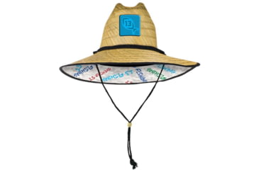 Image of Rapala Ambition Sun Shade Straw Youth Sun Hat - Men's, Tan, One Size, YHS1