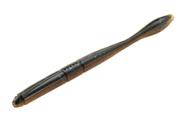 Image of 13 Fishing Bubble Butt Worm, 6, 5in, Black &amp; Tan, TW5-16