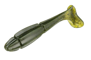 Image of 13 Fishing Churro Paddle Tail Swimbaits, 5, 4.25in, Collard Greens, CHU4.25-11