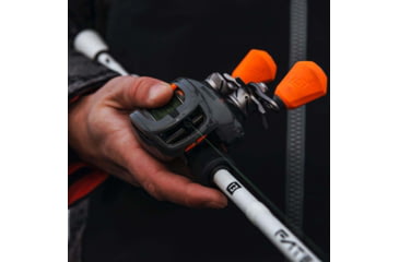 Image of Rapala Concept Z SLIDE 6.8:1 Gear Ratio, Right Hand Retrieve, Fresh, Salt, Orange, 200, ZSLD2-6.8-RH