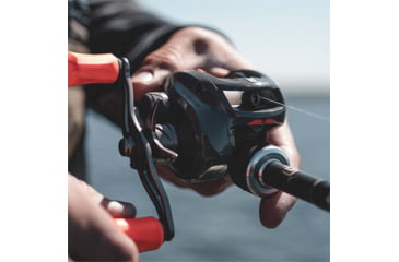 Image of Rapala Concept Z SLIDE 6.8:1 Gear Ratio, Right Hand Retrieve, Fresh, Salt, Orange, 200, ZSLD2-6.8-RH