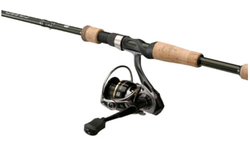 Image of Rapala Creed K Medium Light Spinning Combo, Black, 6ft6in, CRKSC66ML