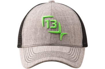 Image of Rapala Green Matter Curved Brim Snapback Ballcap - Men's, Gray, One Size, 13FCGGRN