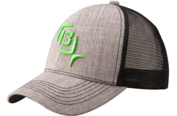 Image of Rapala Green Matter Curved Brim Snapback Ballcap - Men's, Gray, One Size, 13FCGGRN