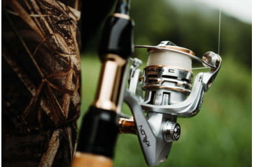 Image of Rapala Kalon C Spinning Reel 5.2:1 Gear Ratio, Fresh, Salt, Gray, 2, KLC-6.2-2.0