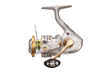 Image of Rapala Kalon C Spinning Reel 5.2:1 Gear Ratio, Fresh, Salt, Gray, 2, KLC-6.2-2.0