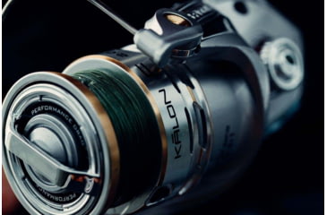 Image of Rapala Kalon C Spinning Reel 5.2:1 Gear Ratio, Fresh, Salt, Gray, 2, KLC-6.2-2.0