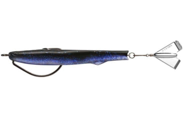 Image of Rapala Motor Boat Swimbait Wide Gap Fishing Hook w/ Hard Rear Prop 3/8oz, 4in, 1 Piece, Cold Cuts, MBT4-39