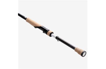 Image of Rapala Omen Black Spinning Rod, 6ft 7in, Medium Light, Extra Fast, 1 Piece, OB3S67ML