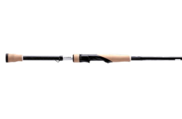 Image of Rapala Omen Black Spinning Rod, 6ft 7in, Medium Light, Extra Fast, 1 Piece, OB3S67ML
