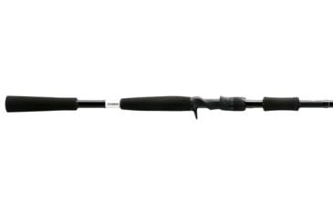 Image of Rapala Omen Black Swimbait Casting Rod, 8ft, X Heavy, Fast, 1 Piece, OB3C8XH-SB
