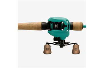 Image of Rapala Origin TX ML Casting Combo 7.1:1 Gear Ratio, Right Hand w/ Cork Knobs, Fresh, Salt, Green, 6ft9in, FGOTX69ML