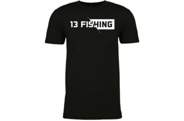 Image of Rapala Slash Lifestyle Logo T-Shirt s - Men's, 2XL, Black/White, SSS4-XXL
