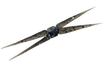 Image of Rapala Terrad Panfish Plastics Soft Bait, 6, 5in, Black Magic, MQ-BM