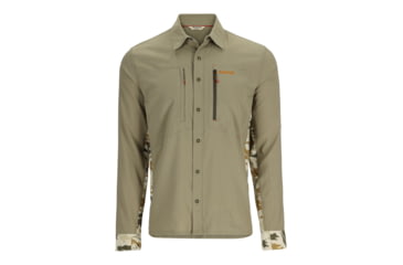 Image of Simms Fishing Products Ms IntruderAR BiComp Fishing Shirt 220F0303, Sea Breeze, L, 13647-1017-40