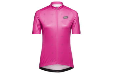Image of GOREWEAR Daily Cycling Jersey Womens in Process Pink/Black Small 4-6 Form fit 303D4F56, 100936-BI99-38