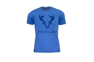 Image of Forloh Youth Logo T-Shirts, Azure Blue, XS, 30730-AB-XS