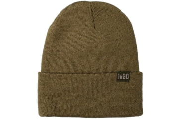 Image of 1620 Workwear Cuffed Beanie, 1620 Flag, Hunter Green, One Size, A-01-H