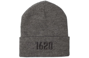 Image of 1620 Workwear Cuffed Beanie, Embroidered, Charcoal, One Size, A-07-C