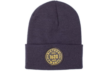 Image of 1620 Workwear Cuffed Beanie, Roundel, Uniform Blue, One Size, A-08-N