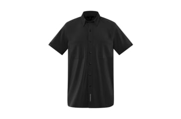 Image of 1620 Workwear Short Sleeve Work Shirt, Black, Medium, 19026BM