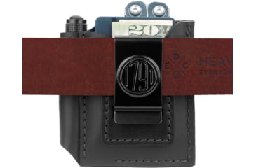 Image of 1791 Gunleather 1791 Edc Action Clip Duo Multitool Wallet Black