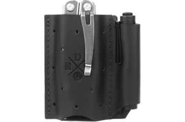 Image of 1791 Gunleather EDC Action Clip Duo Multitool Wallet, Black, AC-DUO-BLK-A