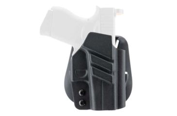 Image of 1791 Gunleather 1791 Kydex Owb Paddle Hol Mult -fit Rh Glock 43,43x Black