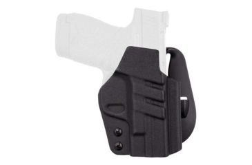 Image of 1791 Gunleather 1791 Kydex Owb Paddle Hol Mult -fit Rh S&amp;w Shld 9/40 Black