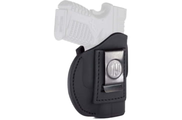 Image of 1791 Gunleather 4 Way Concealment &amp; Belt Leather Holster, Right Hand, Stealth Black, 4WH-4-SBL-R