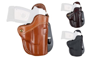 Image of 1791 Gunleather BH 2.1 Paddle Holster, Classic Brown, Signature Brown, Stealth Black