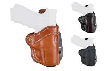 Image of 1791 Gunleather BH 2.4S Paddle Holster, Classic Brown, Signature Brown, Stealth Black