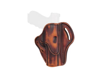 Image of 1791 Gunleather BH2.4S- Open Top Multi-Fit Holster 2.4S, H&amp;K 45c Tactical, FN509, Walther PPQ M2, Right Hand, Vintage, Vintage, 2.4, BH2.4-VTG-R