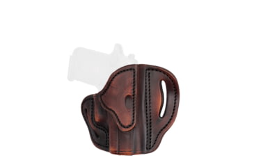 Image of 1791 Gunleather BHC- Open Top Belt Holster for Small and Micro-Frame Firearms, Colt 1911 3in, Sig P365, Right Hand, Size C, Vintage, Vintage, C, BHC-VTG-R