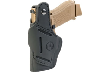 Image of 1791 Gunleather BHT3- Open Top Multi-Fit Thumb Break Holster, S&amp;W MP9/MP40, Taurus PT111, Left Hand, Stealth Black, Size 3, BHT-3-SBL-L