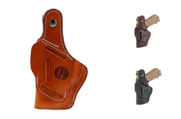 Image of 1791 Gunleather BHT4 - Open Top Thumb Break Holster, Classic Brown, Signature Brown, Stealth Black