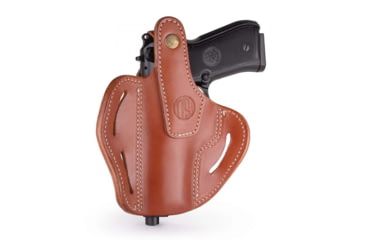 Image of 1791 Gunleather BHX- Thumb Break Holster, Beretta 92FS, H&amp;K VP40, Styer M9-A1, Right Hand, Classic Brown, Size 4, BHX-4-CBR-R
