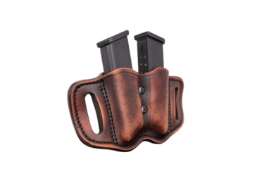 Image of 1791 Gunleather Double Magazine Holster for Polymer Double Stack, Size 2.2, Vintage, Vintage, 2.2, MAG-F-2.2-VTG-A