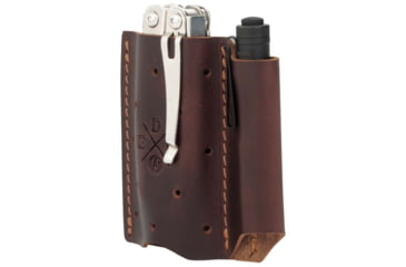 Image of 1791 Gunleather EDC Action Clip Duo Tool Organizer, Burgundy, AC-DUO-BUR-A