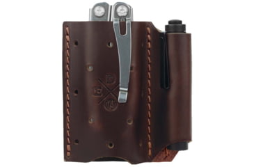 Image of 1791 Gunleather EDC Action Clip Duo Tool Organizer, Burgundy, AC-DUO-BUR-A