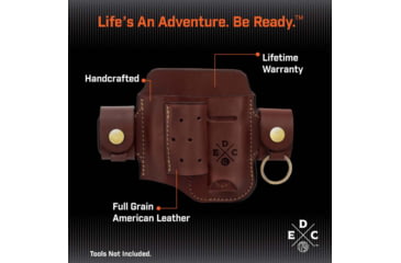 Image of 1791 Gunleather EDC Standard Action Snap Organizer, Large Flex, Chestnut, ST-AS-LF-CHN-A