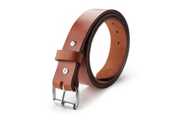 Image of 1791 Gunleather Gun Belt 01 w/ American Heavy Native Steerhide, Size 32/36, Signature Brown, Signature Brown, 32/36, BLT-01-32/36-SBR-A