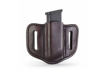 Image of 1791 Gunleather MAG 1.2- Single Magazine Holster for Double Stack Mags, Signature Brown, Size 1.2, MAG-1.2-SBR-A