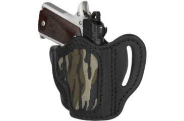 Image of 1791 Gunleather MOBH1BRWR BHC Mossy Oak/Brown Leather OWB 1911 4-5 Right Hand