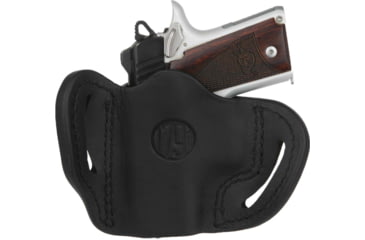 Image of 1791 Gunleather MOBH1BRWR BHC Mossy Oak/Brown Leather OWB 1911 4-5 Right Hand